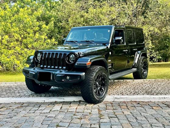 JEEP WRANGLER 2.0 TURBO GASOLINA UNLIMITED OVERLAND 4P 4X4 AT8